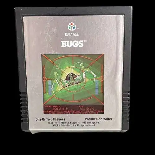 Atari Bugs Video Game [Cartridge Only]