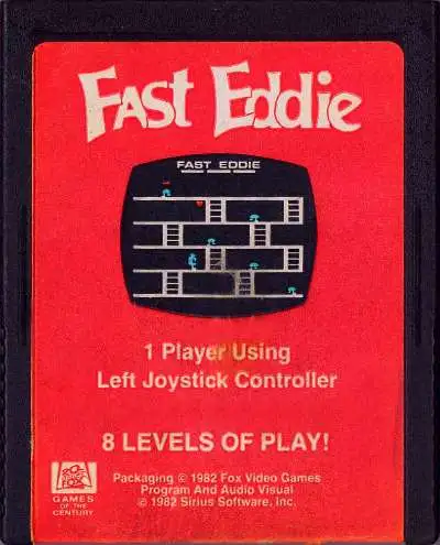 Atari Fast Eddie Video Game [Cartridge Only]