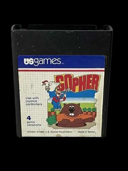 Atari Gopher Video Game [Cartridge Only]