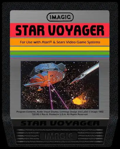 Atari Star Voyager Video Game Cartridge Only Imagic - ToyWiz