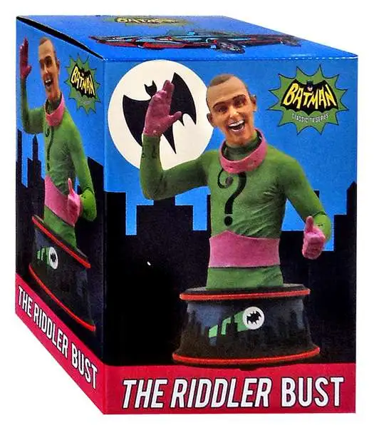 Batman 1966 TV Series The Riddler 6 Bust Diamond Select Toys - ToyWiz