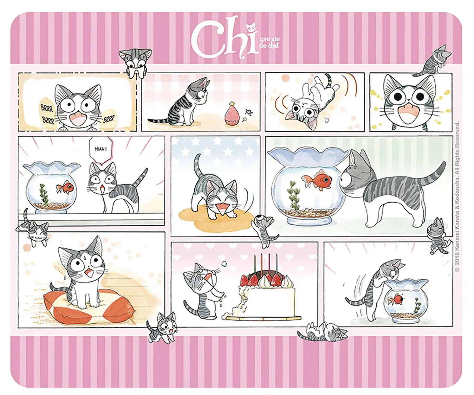 Chi's Sweet Home Chi Comic Mousepad