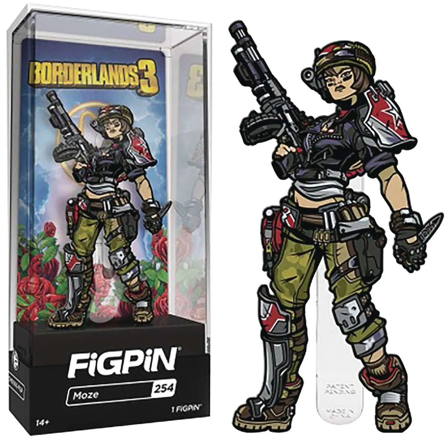 Borderlands 3 FiGPiN Moze 3-Inch Collectible Pin #254