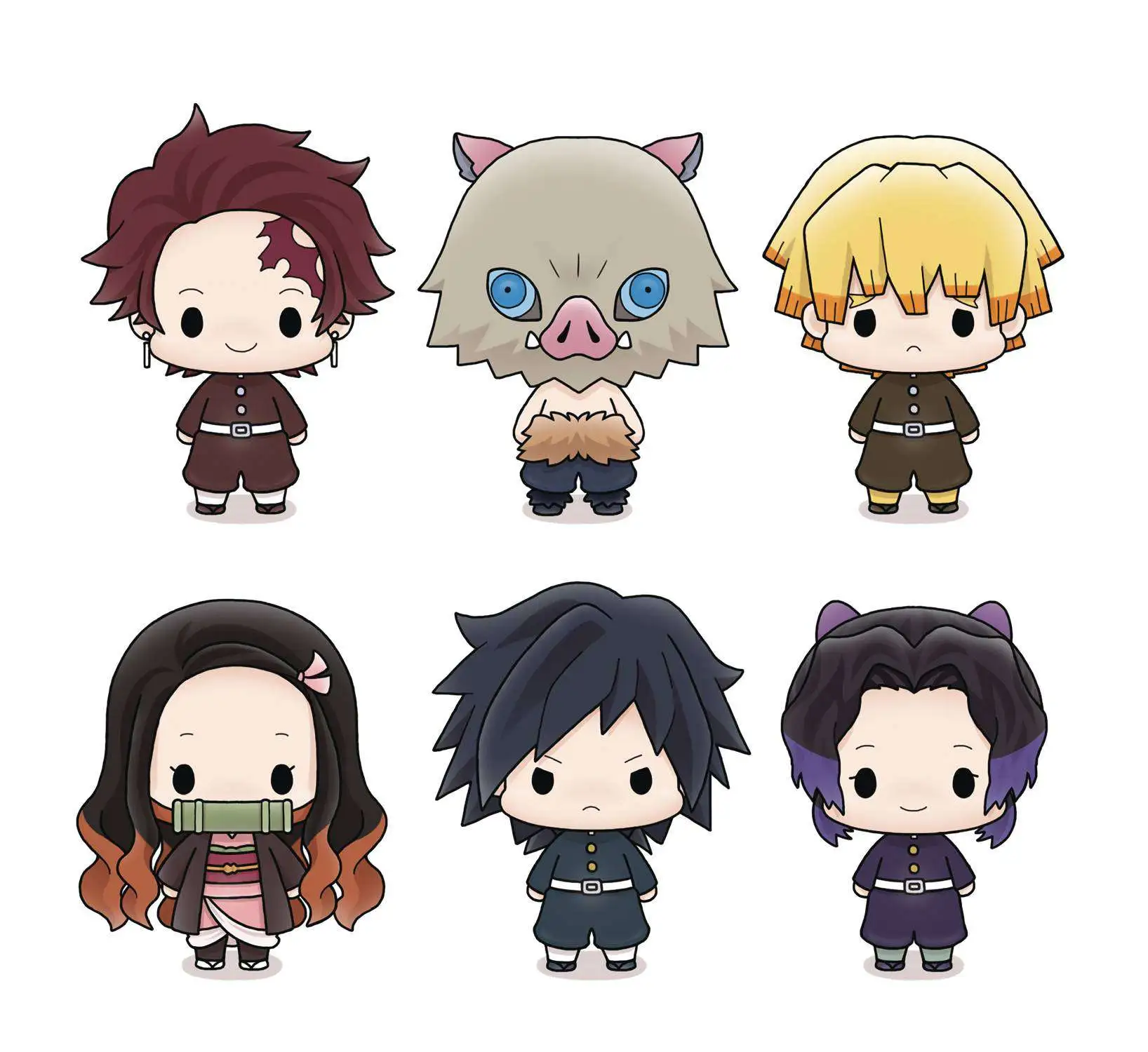 demon slayer, kimetsu no yaiba, tanjiro, nezuko, zenitsu, inesuke - Gato  Mestre