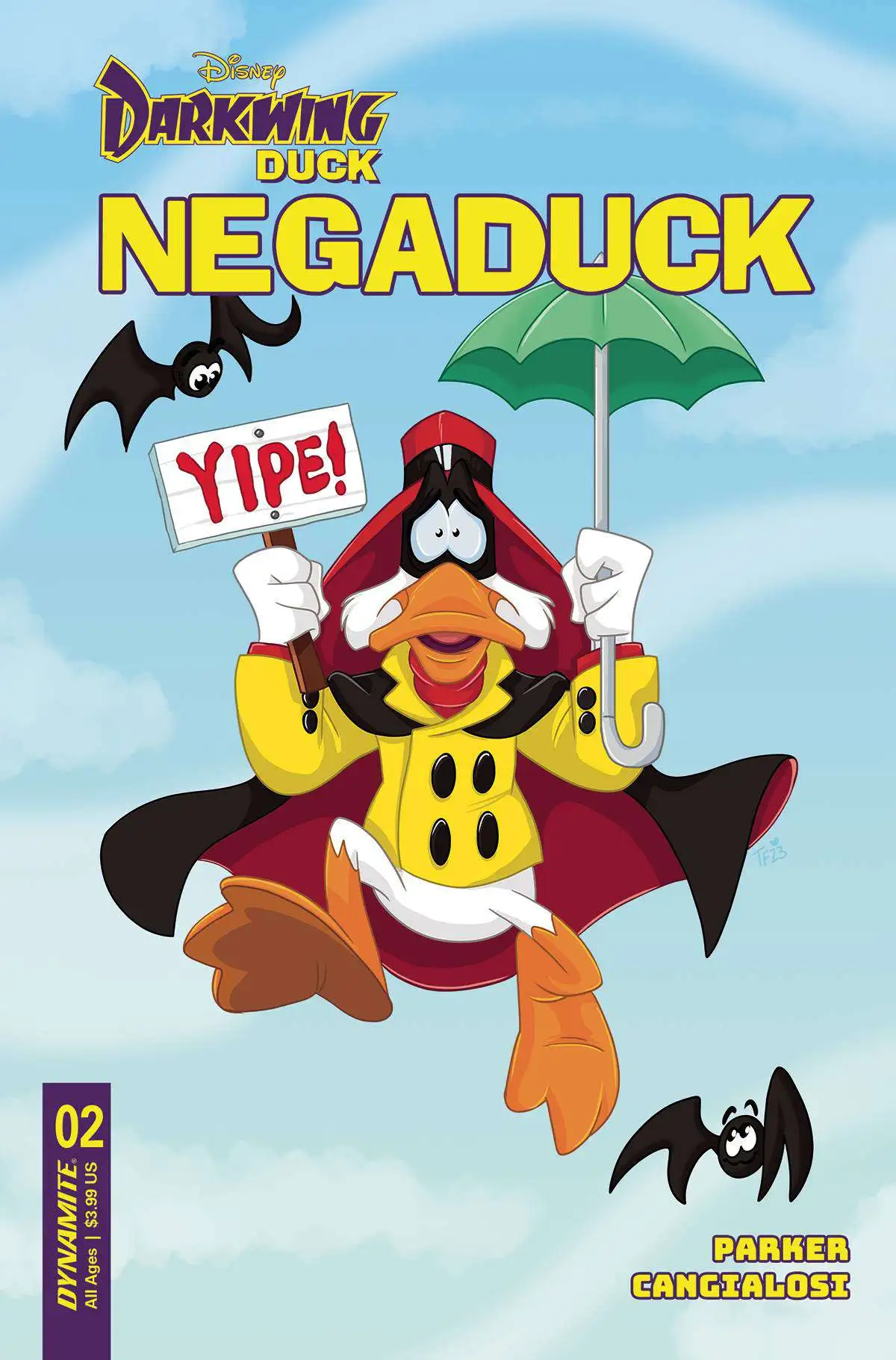 Dynamite Entertainment Negaduck #2 Comic Book [Forstner Cover C]