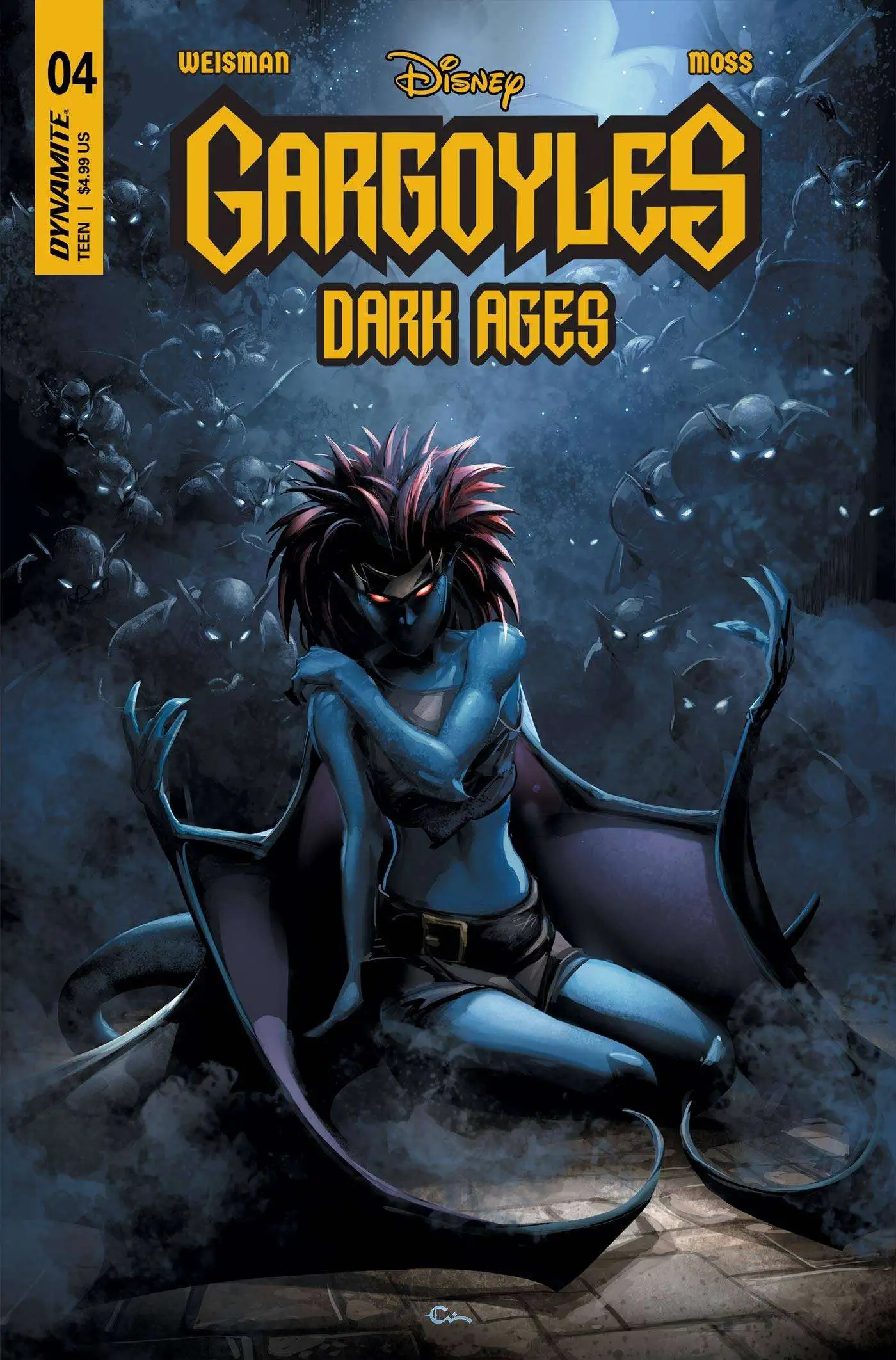 Dynamite Entertainment Gargoyles: Dark Ages #4 Comic Book [Crain Cover A]