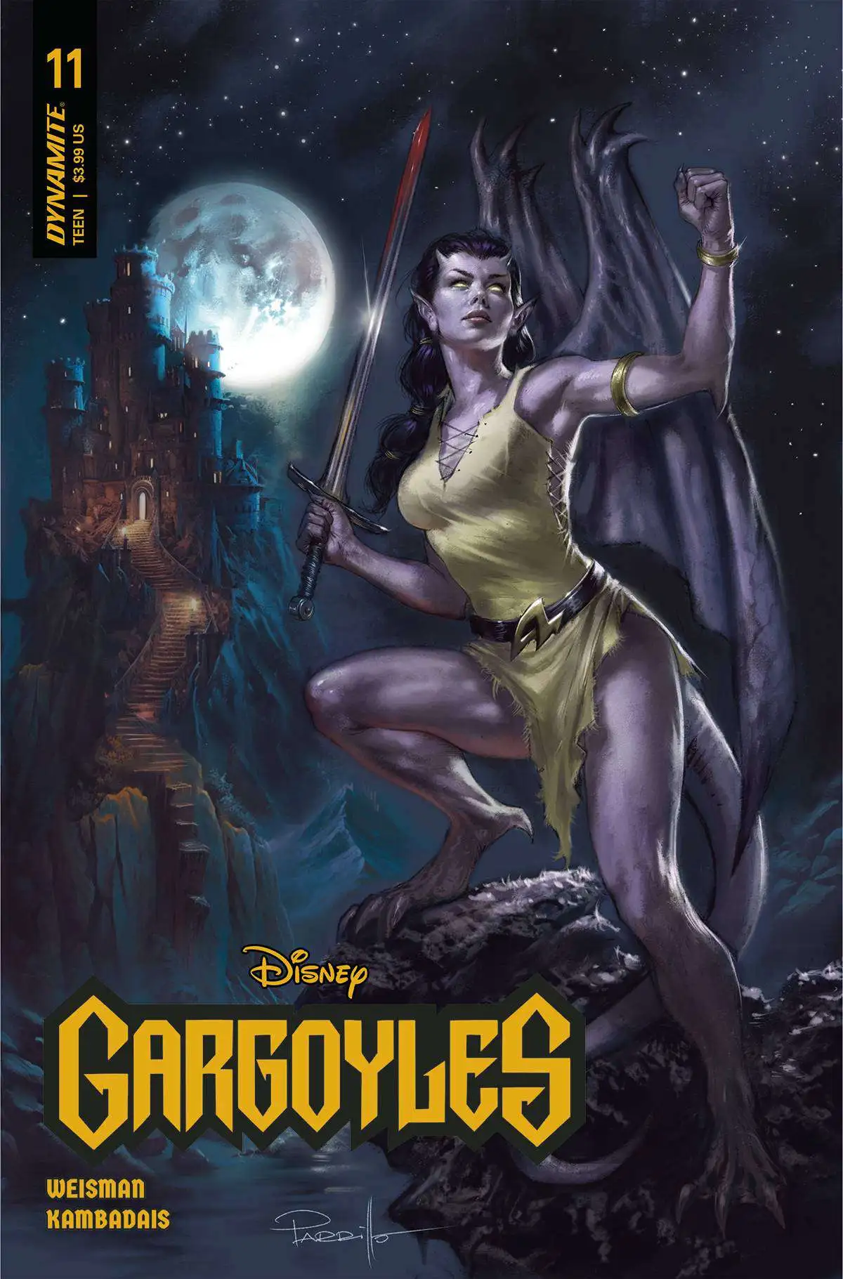 Dynamite Entertainment Gargoyles #11 Comic Book [Parrillo Cover B]