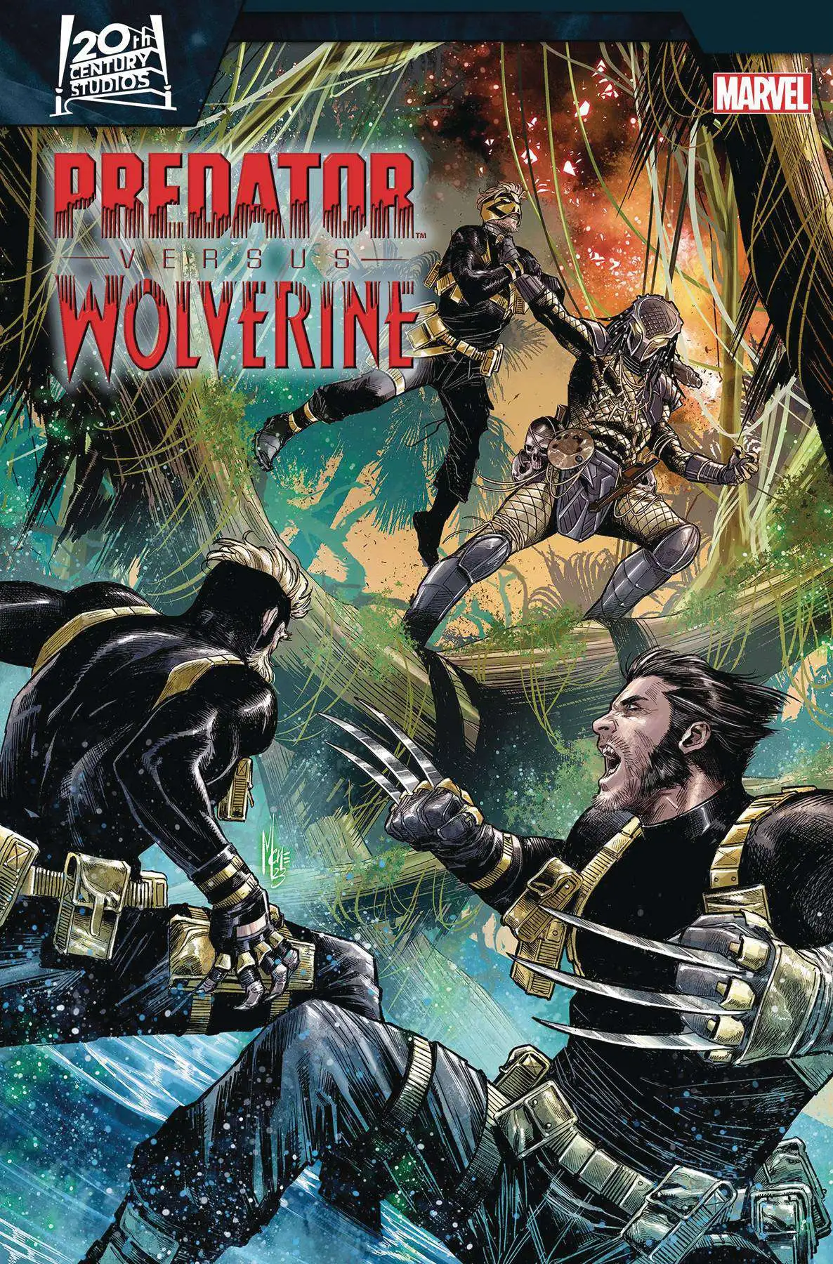 Marvel Predator Vs Wolverine #2 Comic Book