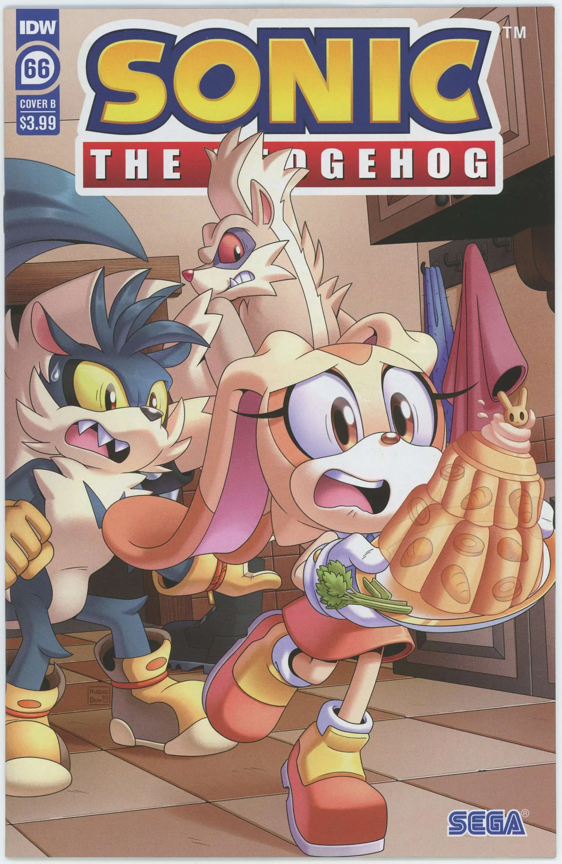 IDW Publishing Sonic The Hedgehog Comic Book 66 Abigail Oz Cover B - ToyWiz