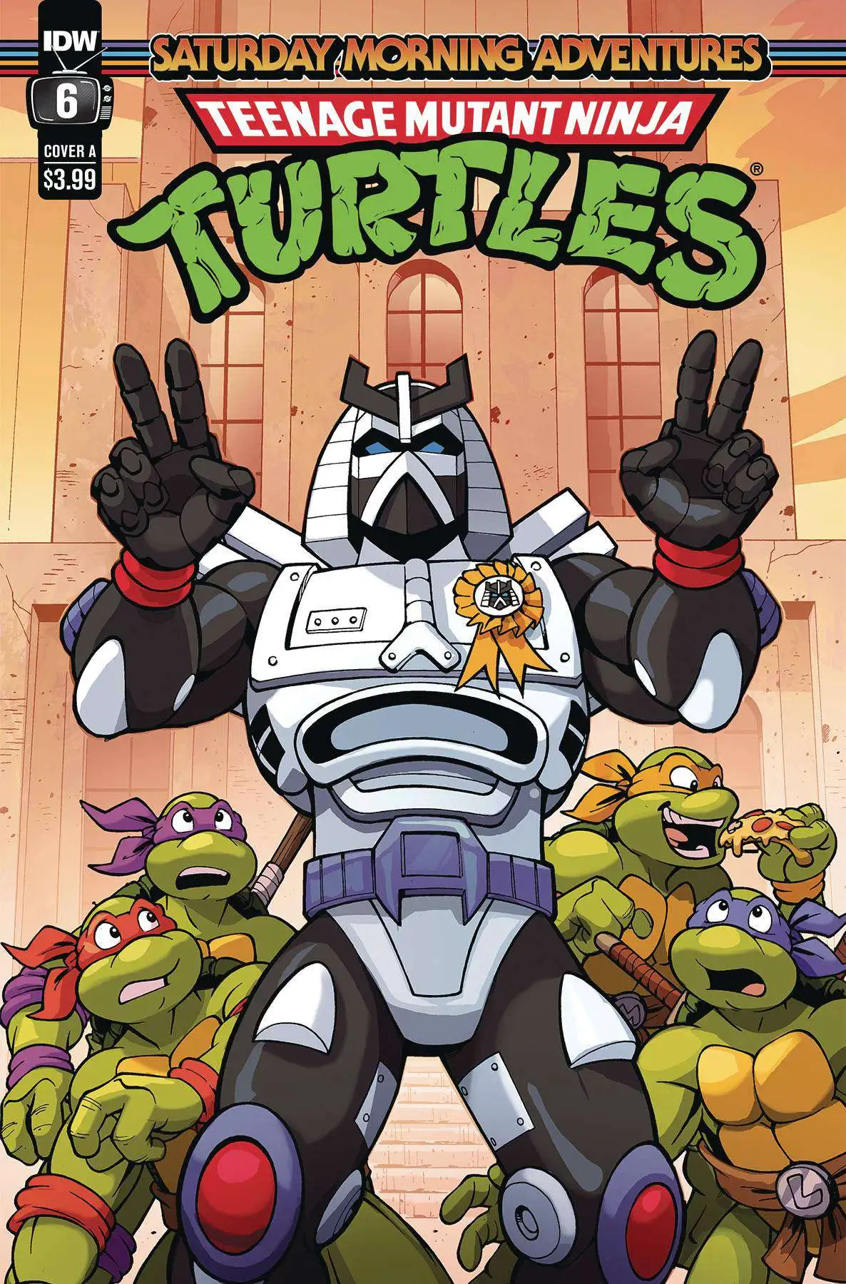 IDW Publishing TMNT: Saturday Morning Adventures Continued #6 2023 Comic Book [Lawrence Cover A]