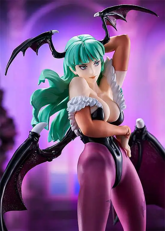 Darkstalkers Pop Up Parade Morrigan 6.5 Collectible PVC Figure Max