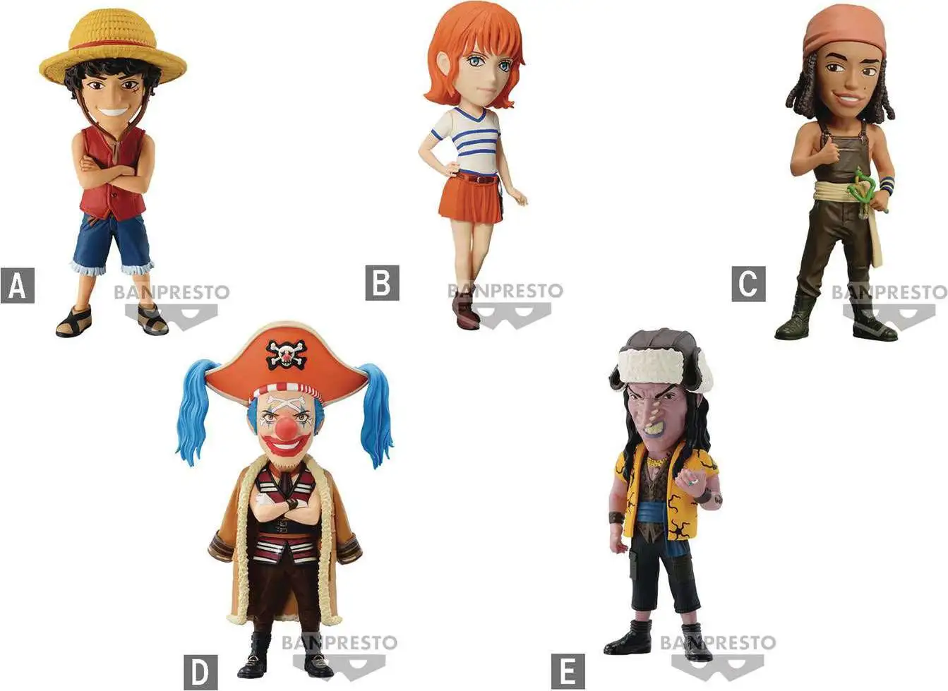 Banpresto One Piece: Stampede DXF The Grandline Men Vol.6 Buggy The Clown  Collectible Figure