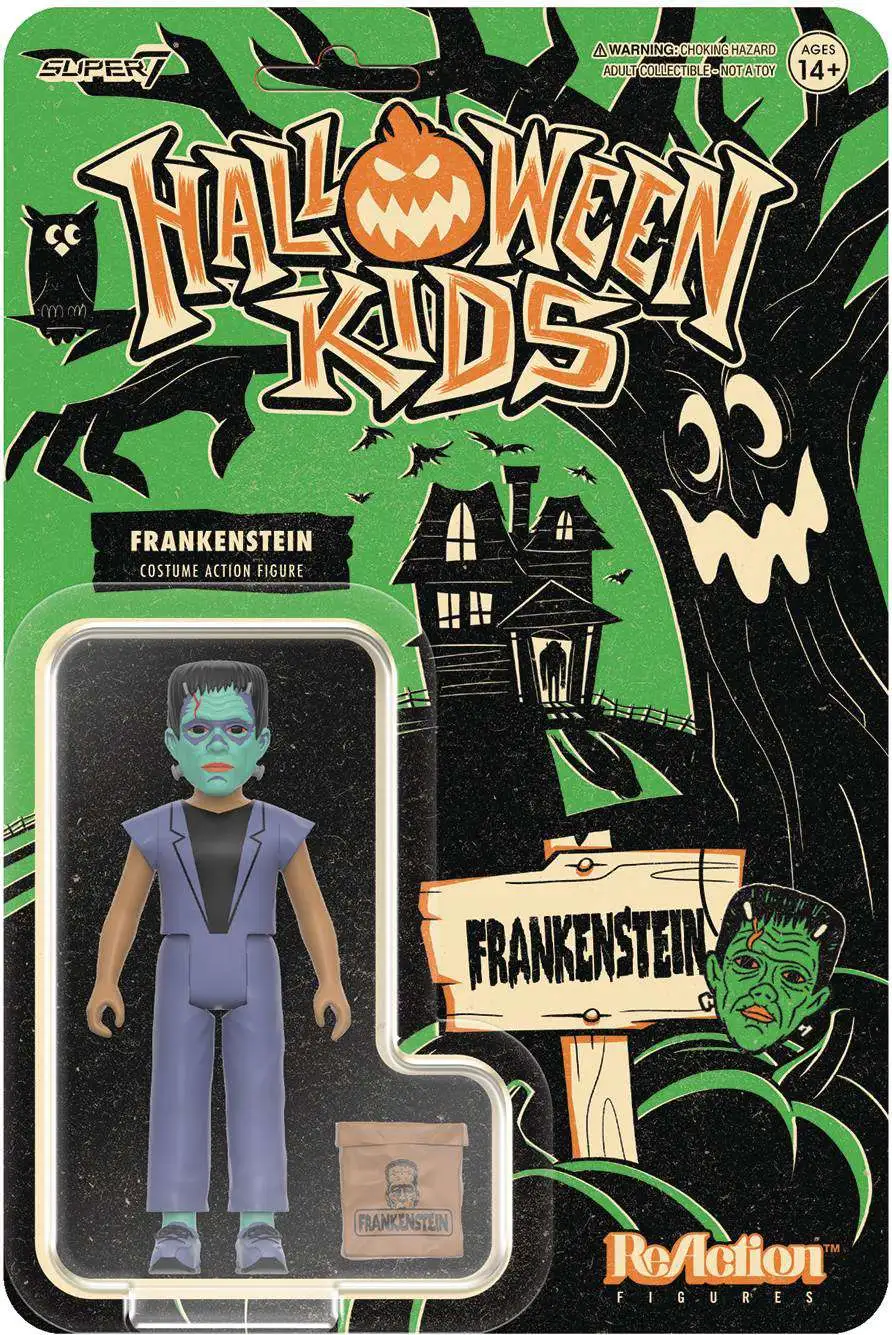Universal Monsters ReAction Halloween Kids Frankenstein's Monster Action Figure