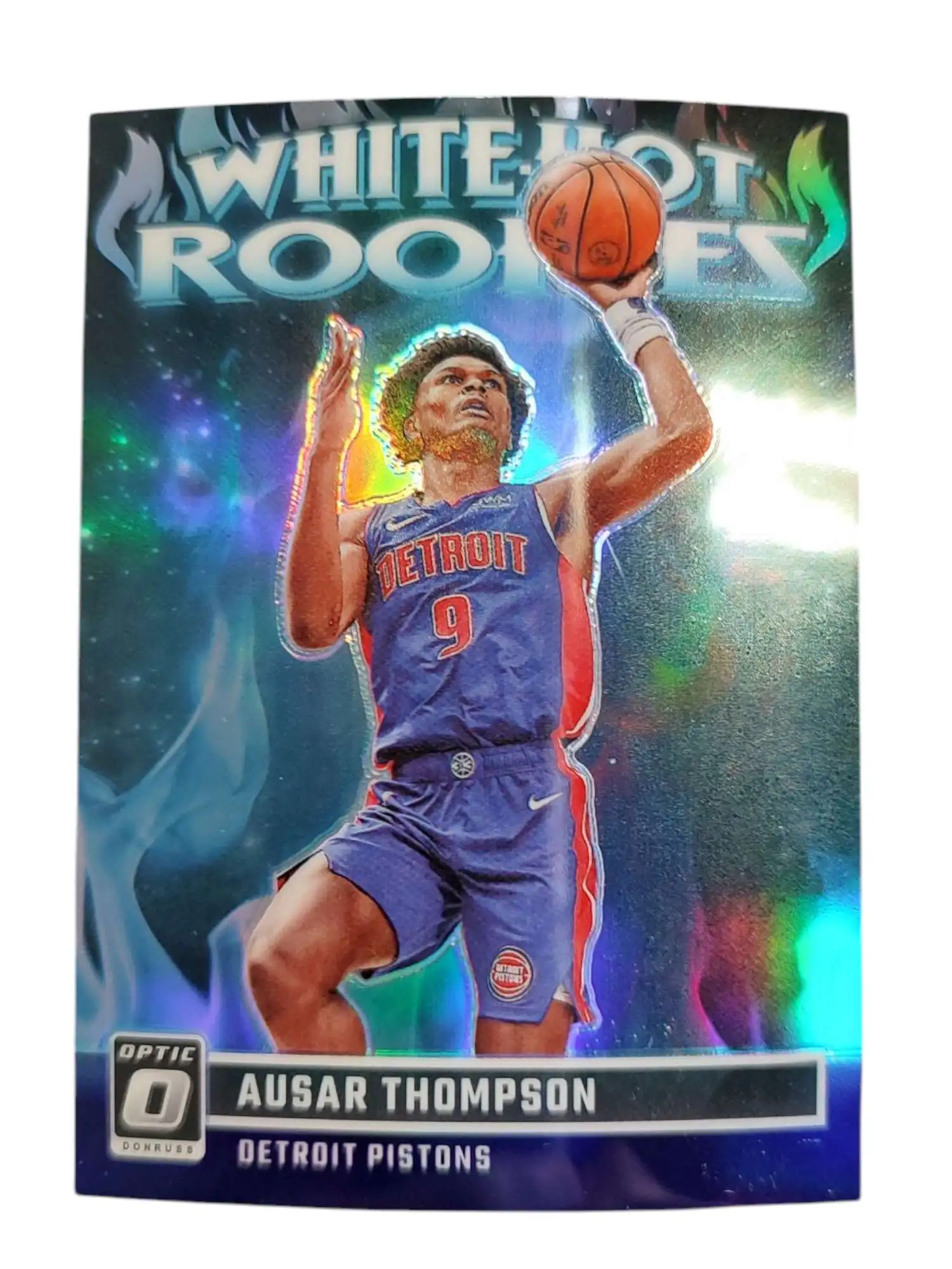 NBA 2023-24 Panini Donruss Optic Silver White Hot Rookies Ausar Thompson #11 [Rookie]