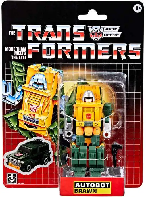 Transformers Autobot Brawn Action Figure [Retro G1-Inspired ]