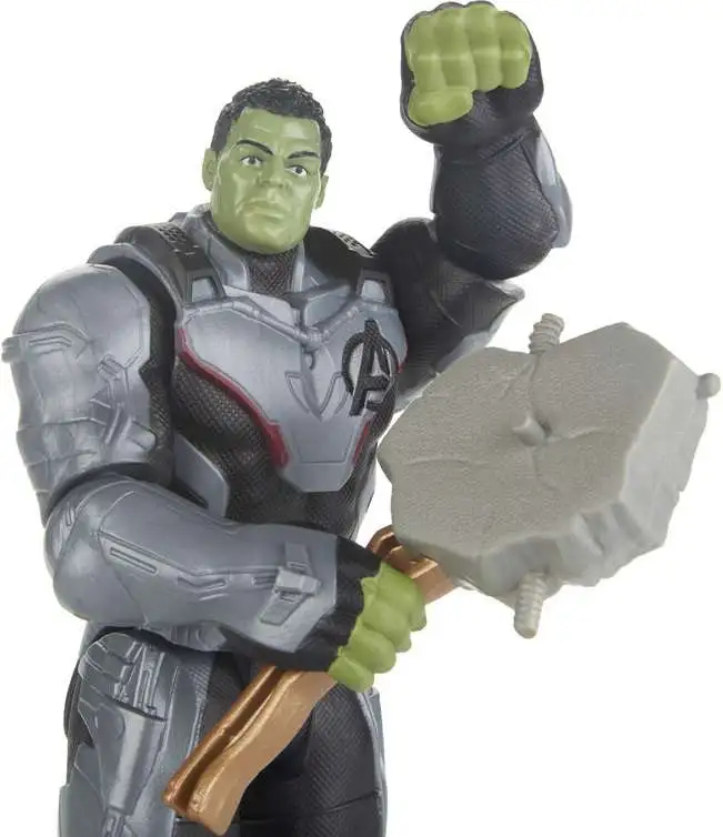 Endgame Team Suit Hulk 6-Inch Deluxe Figure Marvel Avengers 