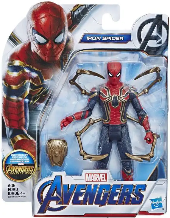 Marvel Avengers Endgame Iron Spider 6 Action Figure Damaged