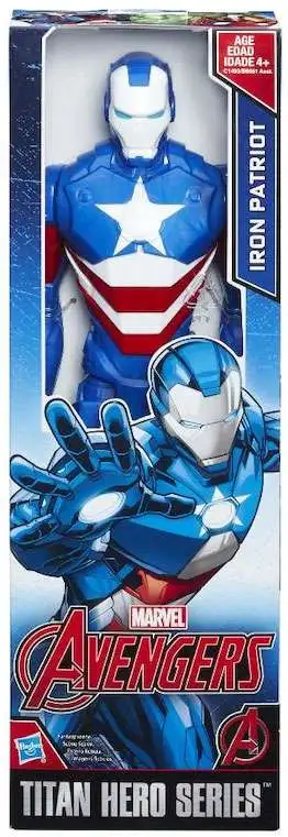 2012 Marvel Iron Man 3 Titan Hero Series Iron Patriot