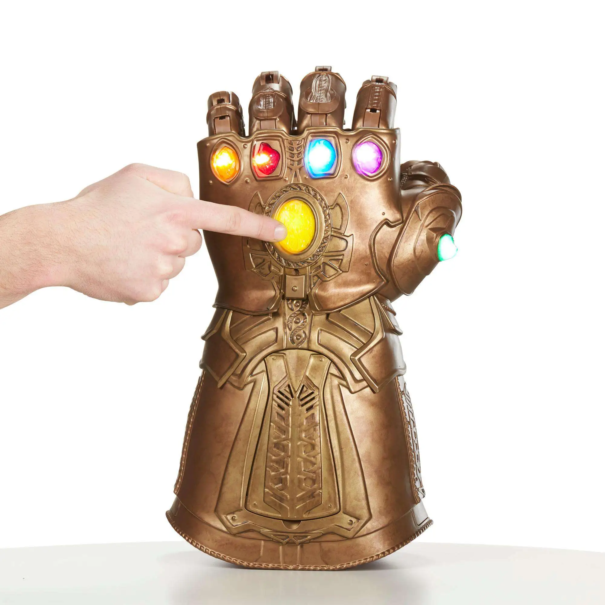 Avengers Thanos Glove Infinity Gauntlet Legends Replica LEDGauntlet Prop NEU 