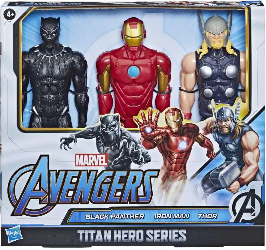 Titan Hero Series Avengers Infinity War Power FX - Iron Man Thanos Thor