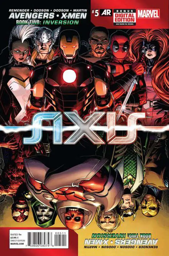 Marvel Comics AXIS #1 first printing Deadpool variant 