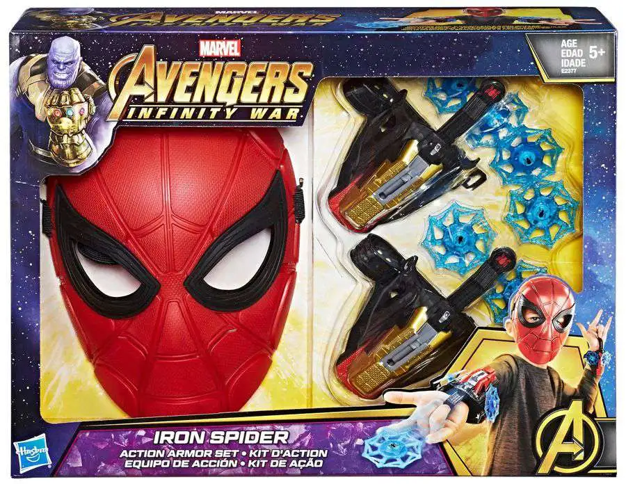 Marvel Avengers Infinity War Iron Spider Action Armor Set Exclusive