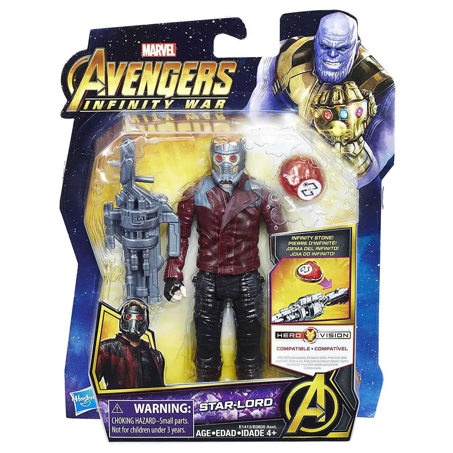NEW Marvel Star Lord Element Blasters  Avengers Infinity War FREE SHIPPING 