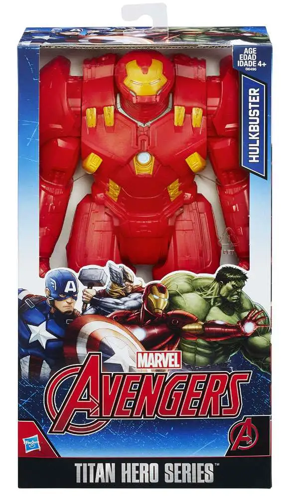 Avengers Titan Hero – Hulkbuster Action Figure 30 Cm – Personaggio Ufficiale Marvel, 5 Punti Di Articolazione – Giocattolo B6496EU6