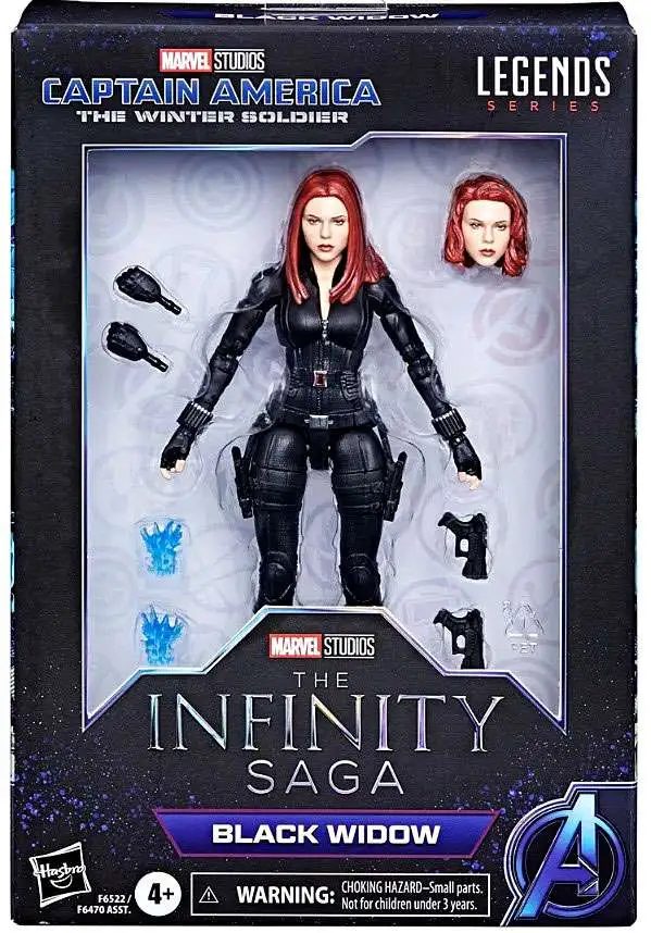 Avengers The Infinity Saga Marvel Legends Black Widow Action Figure [The Winter Soldier]