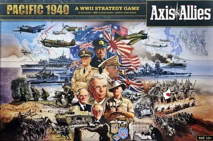 Axis & Allies Pacific 1940 Board Game