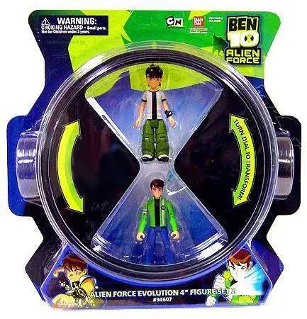 Ben 10 Alien Force Evolution Exclusive Action Figure 4-Pack [Set 1, Damaged Package]