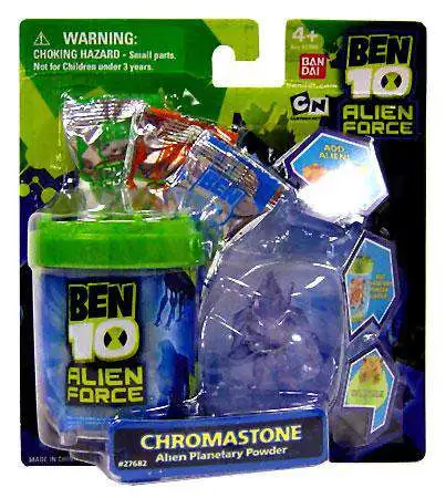 Ben 10 Alien Force Toy Chromastone 4 Tall Action Figure Collectible Card  New