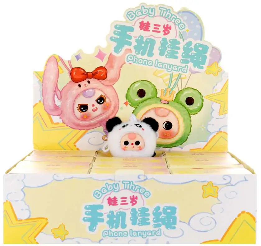 Baby Three Mobile Phone Lanyard Box of 12 (Pre-Order ships January)