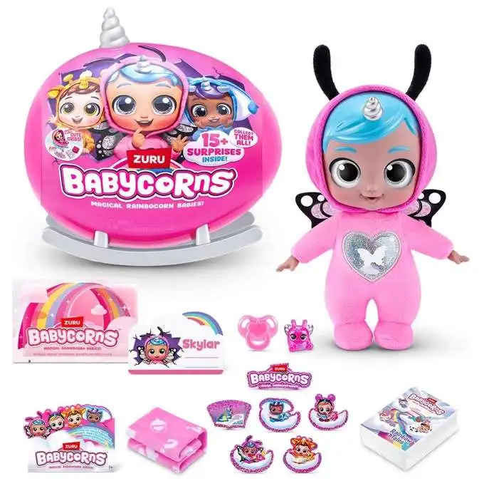 Babycorns Magical Rainbocorn Babies Series SMALL Butterfly - Main Image