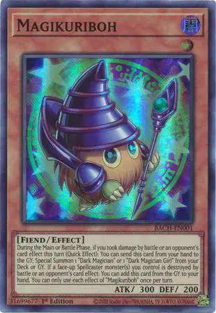 YuGiOh Battle of Chaos Super Rare Magikuriboh BACH-EN001