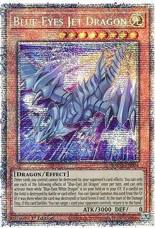 YuGiOh Battle of Chaos Starlight Rare Blue-Eyes Jet Dragon BACH-EN004