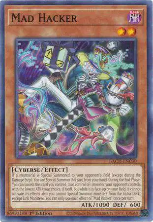 YuGiOh Battle of Chaos Common Mad Hacker BACH-EN030