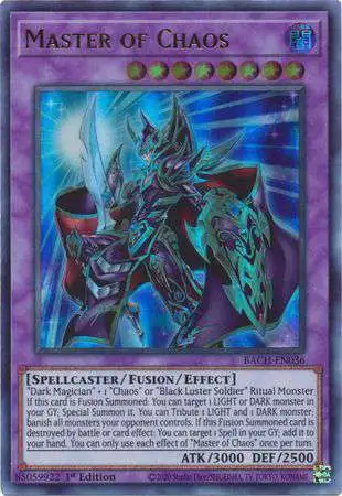 YuGiOh Battle Of Chaos BACH-EN Secret Ultra Super Rare Cards TCG Yugioh 