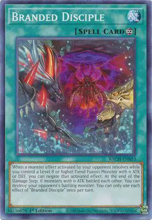 YuGiOh Battle of Chaos Common Branded Disciple BACH-EN053