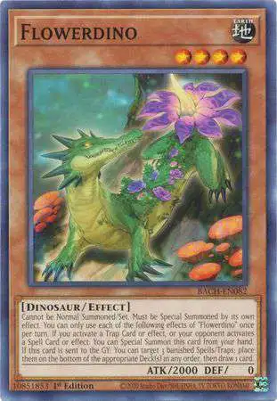 yugioh battle of chaos cards Single Card Common Flowerdino BACH-EN082 The first core booster of 2022 Yugioh BATTLE OF CHAOS Field