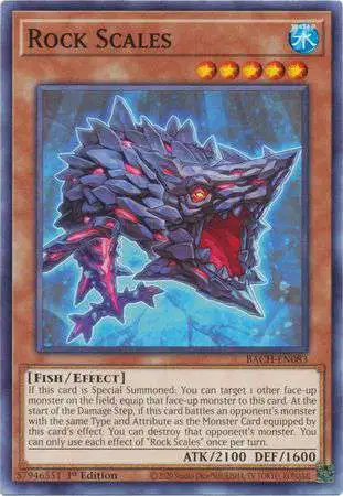 YuGiOh Battle of Chaos Common Rock Scales BACH-EN083