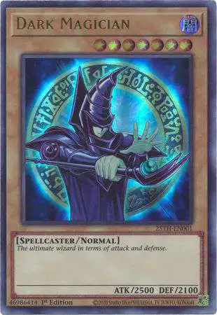 YuGiOh Battle of Chaos Ultra Rare Dark Magician #25TH-EN001