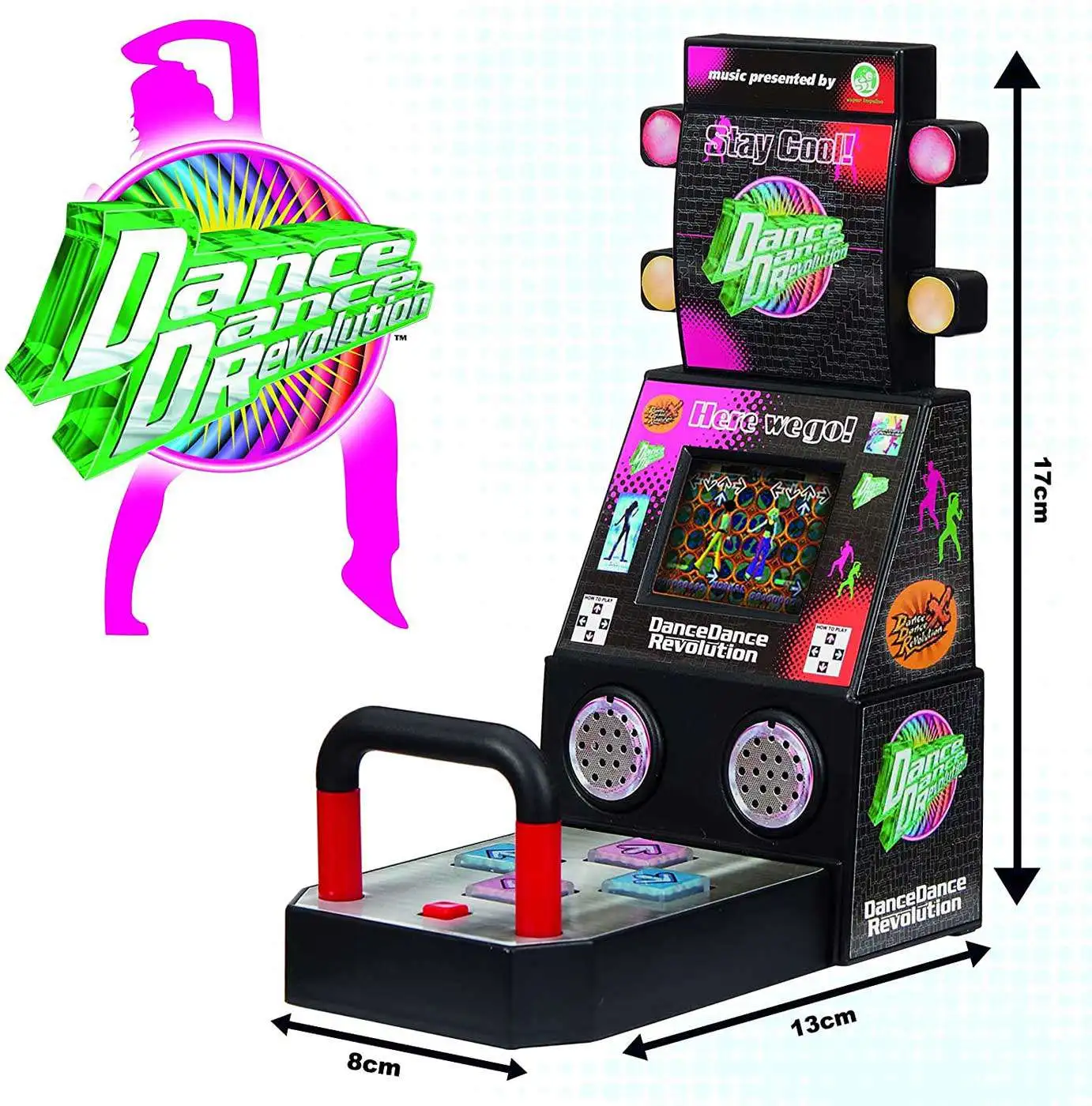 Boardwalk Arcade Dane Dance Revolution Micro Video Game