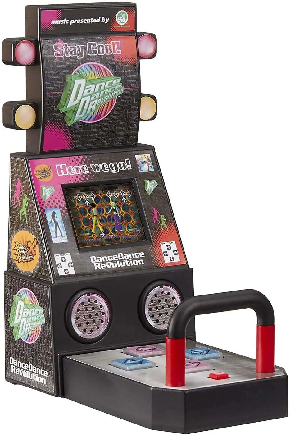 Boardwalk Arcade Dane Dance Revolution Micro Video Game