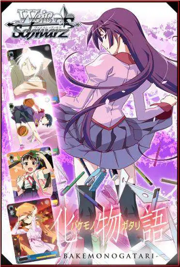 weiss schwarz bakemonogatari booster box Weiss Schwarz: Hololive Production Vol 1 & Vol 2 Remix Booster Box (Ja –  Tanuki Games