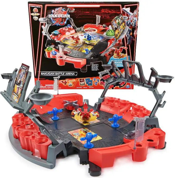 Bakugan Battle Arena Figure Playset Includes Special Attack Dragonoid Figure Online Roblox Game Code Spin Master - ToyWiz