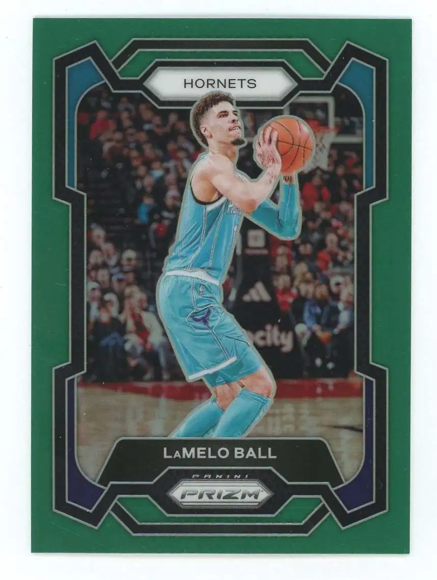 NBA 2023-24 Panini Prizm Single Card Green LaMelo Ball 41