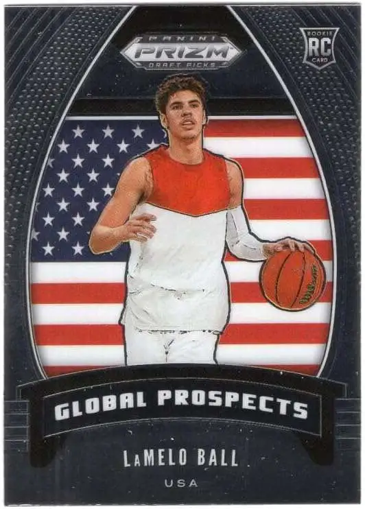 NBA 2020 Panini Prizm Draft Picks Global Prospects LaMelo Ball #98 [Rookie]