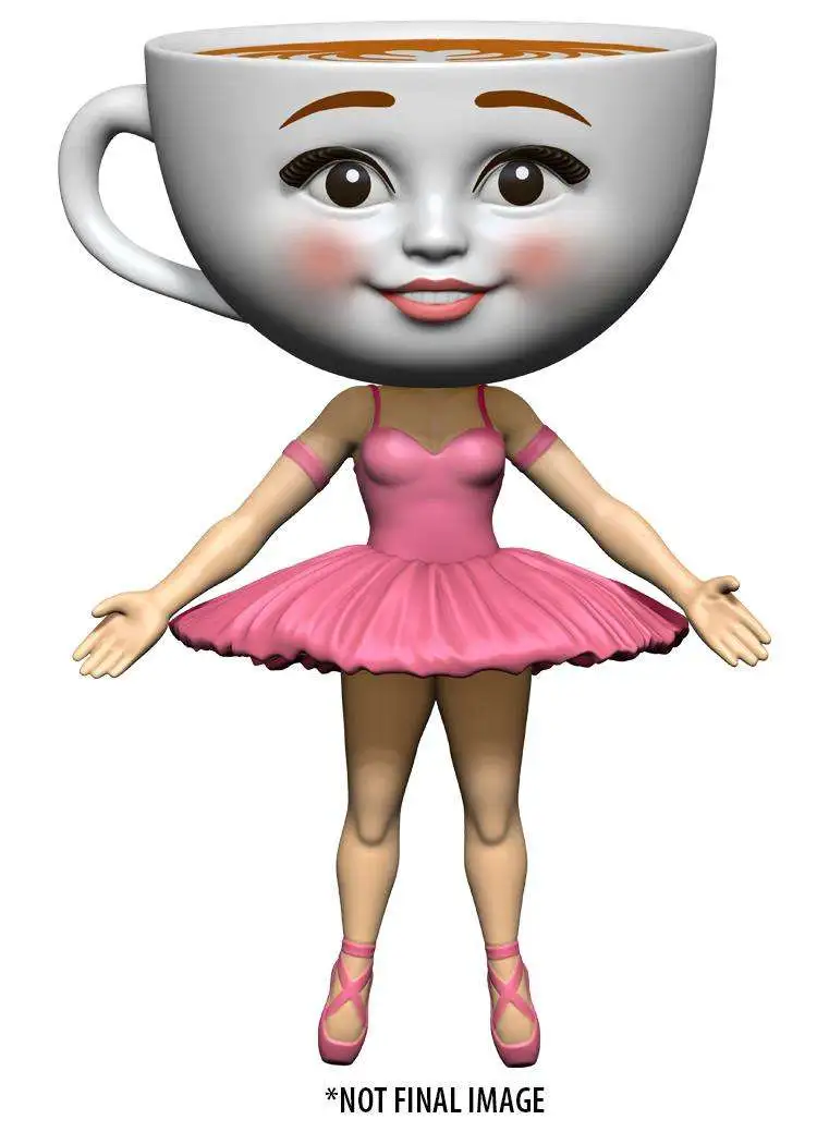 Brainrot Factory Ballerina Cappuccina 5-Inch Bendy Figure (Pre-Order ships January)