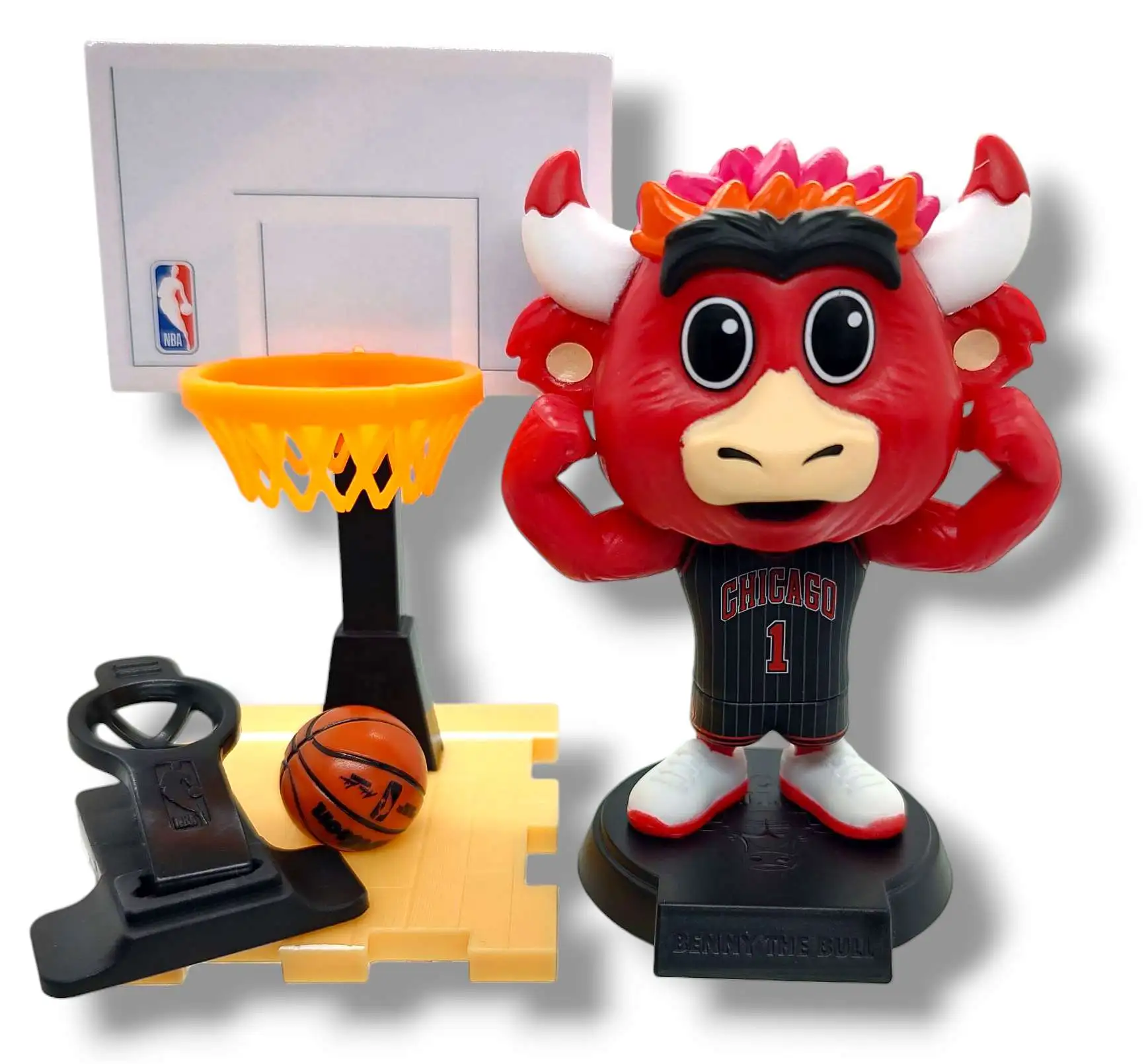 5 Surprise NBA Ballers Series 2 Benny The Bull Rare Minifigue